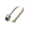 Phoenix Contact 1419690 SACC Connector 8-Pos M12 SPEEDCON M16 Thread 0.5m Wire