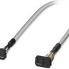 Connection cable, 300 mm, IDC/FLK socket header angled to IDC/FLK socket header angled, 0.129 mm², AWG 26, 2295729