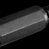 Jack connector, 2.5 mm mono with bend protection