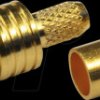 100024977 MCX crimp connector for RG-316/U, gold plated