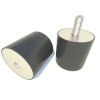 Podstawka antywibracyjna M10 średnica 40mm Cylinder męski-żeński