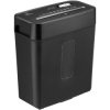 Renkforce RF-6676270 Document Shredder P-4 6-Sheet 4x32mm 12L Particle Cut Black
