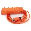 Przedłużacz budowlany 4-gniazdowy IP44 16A 230V H07BQ-F 3*2,5 2M 2OW16024P