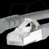 130845B533-E Patch cord RJ45 Cat.6A AWG26 S/FTP LSHF 25.0 m gray