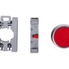 Przycisk sterowniczy 22mm czerwony z samopowrotem 1R SP22-KC-01