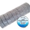 Taśma Elektroizolacyjna Pcw (Zestaw 10 Rolek 19Mm X 20M X 0.13Mm) Szara -...