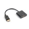 Adapter Displayport M - Hdmi F Czarny 10Cm Ad-0009-Bk