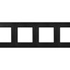 ARIA Ramka 4 poczwórna szczotkowany antracyt R-4UAC/64/25 OSPEL