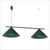 Lampa wisząca CAPITAL BLACK/GREEN 2XGX53 MLP1529 Milagro
