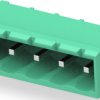 PCB terminal, 5 pole, pitch 5.08 mm, AWG 30-12, 15 A, pin, green, 796638-5