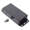 1591AFLBK Hammond Multipurpose Black FRABS Enclosure Flanged Lid 100 x 50 x 25mm