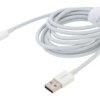 Kabel Usb A Wtyk - Usb C Wtyk 2M Biały 66W Kolor Złącza: Biały Catys-A02