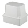 Puszka n/t hermetyczna 150x110x140 bez dławików wysoka IP65 szara S-BOX 316H