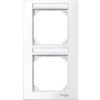 MERTEN M-PLAN Ramka 2 podwójna pionowa z polem opisowym biały active MTN513225 SCHNEIDER ELECTRIC