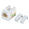 Gniazdo Utp Rj 45 Kat. 6 Keystone Slim Białe