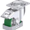 Blickle 939228 LH-ALST 127K-FI-FS Rolka obrotowa z blachy stalowej Średnica koła: 125 mm Maksymalne obciążenie: 450 kg 1