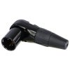Rean RC5MR-B Right Angle 5-Pin XLR Connector Plug 1pc