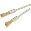 Proxxon 28 961 Micromot Brass Brushes Dia2.35mm for Metals & Plastics