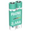 Ansmann 5035332 maxE AAA Rechargeable Batteries 800mAh 1.2V DECT Phone