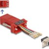 adapter VGA, RJ45 Delock 67106 67106