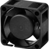 DC axial fan, 12 V, 40 x 40 x 20 mm, 18.37 m³/h, 27.5 dB, slide bearing, SUNON EE40201SX-1000U-999