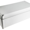 Obudowa Poliwęglan szerokość zew. 188 mm długość zew. 378 mm wys. zew. 130 mm Fibox IP67 Szary