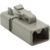 Plug housing, for automotive high-power rectangular connectors, PX1000S02GY