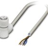 Przewód czujnik-siłownik ze złączem Złącze M12 długość 5m Rodzaj A Żeńskie