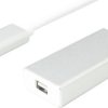 Value USB-C / Mini DisplayPort adapter Złącze męskie USB-C®, Gniazdo Mini DisplayPort 0.10 m srebrny (metaliczny) 12.99.