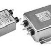 Filtr RFI 6 A Corcom W 1-fazowy 250V ac 50Hz, 60 Hz TE Connectivity Fast-On Montaż na kołnierzu