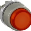 Przycisk, kolor: Pomarańczowy, ABB, 1SFA1
