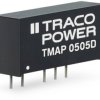 TracoPower TMAP 0512S Przetwornica DC/DC, do PCB TMAP 0512S, 1 W, 84 mA, 1 szt.