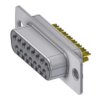 Złącze D-Sub 15-pinowe Żeński Poziomy
