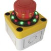 APEM A02ES-I Zwalnianie przez przekręcenie Przycisk zatrzymania awaryjnego Montaż na panelu 22 mm 2 NC IP65