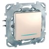 UNICA Wyłącznik schodowy z podświetleniem piaskowy MGU50.203.25NZ SCHNEIDER ELECTRIC