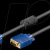 93614 Monitor cable fully-wired, 15-pin HD, plug/socket, 3 m