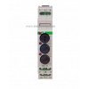 Moduł TH35/1 3 fuse +led czerwony FF BZ-3