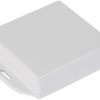 PC miniature enclosure, (L x W x H) 80 x 80 x 22 mm, light gray (RAL 7035), IP68, 1551WXFLGY