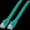 K5545GN.0,5 Cat.6a flat patch cable, U/FTP, 0.5m, green