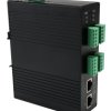 Konwerter mediów sieciowych, RJ45, RS422, RS485, Pełny dupleks, 300 → 460800bps, 10/100Mbit/s