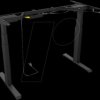 IB-EW206B-T Electrically height-adjustable sit/stand table frame