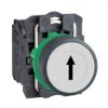 Przycisk płaski oznaczony biały bez podświetlenia plastikowy strzałka UP XB5AA3341 SCHNEIDER ELECTRIC