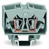 Miniature terminal block, spring-clamp connection, 0.08-2.5 mm², 1 pole, 24 A, 8 kV, blue, 264-724