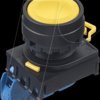 YW1B-A1E10Y YW-22mm, PB, flush, plastic, maint, 1NO, yellow