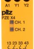Przekaźnik bezpieczeństwa, kat. bezp.: 4, SIL: 3, PZE X4, styki bezp.: 4, Uz: 24 V dc, Pilz