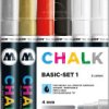 444998 Chalk markers, 4 mm, set of 6
