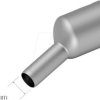 JN6633 JT hot air nozzle, JN6633/dia. 8.0 mm, angled