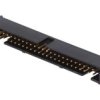 Gniazdo Idc Męskie 50-Pin Proste Tht Złocony 2,54Mm Czarny 1-5103308-0