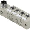 Rozdzielacz czujnik / element wykonawczy, pasywny Weidmüller SAI-4-S-3P-M8L-M12-LOG 2512390000 1 szt.