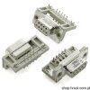 044897/0000 09661526612 D-SUB Socket DB9 Thru-Hole THT ERNI